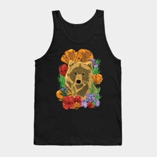 Bear + Poppies + Rosemary Tank Top